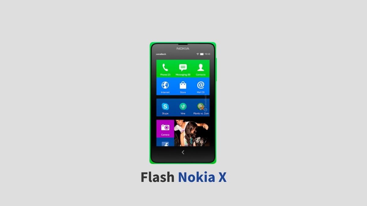 Flash Nokia X