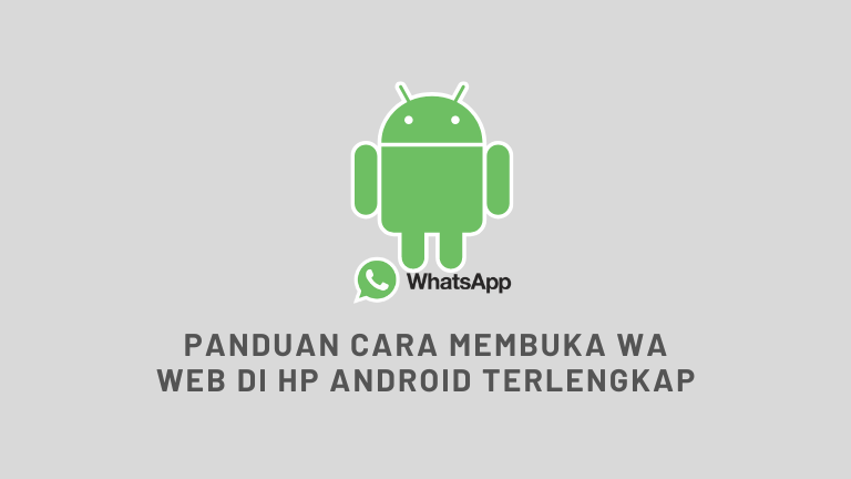 WA Web di HP Android