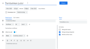 Cara Membuat Jadwal Google Meet